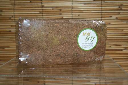 Bambus-K�ln: Kokosziegel - gepresste Kokosfasern zur Samenanzucht - Ort: K�ln